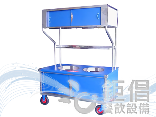 參面招牌攤車/5.1尺攤車/客製化攤車