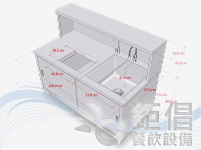 ODM-WD181220/客製化飲料吧檯/飲料工作台/手工洗槽水吧檯/瀝水洗槽水吧台/儲冰槽水吧台/五尺水吧台/保溫茶桶上架/訂做飲料店吧台/手搖茶飲店吧台/訂製手搖茶飲料店設備/開店達人推薦設備