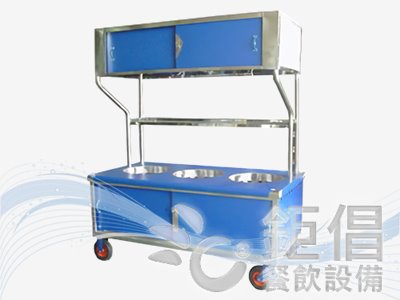 5.8尺攤車/三面招牌攤車/客製化攤車