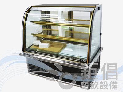 CHR-PRA4/蛋糕櫃-落地型-圓弧玻璃-4尺-內3層/蛋糕展示櫃/西點展示櫃/玻璃西點櫃/圓玻彩玻蛋糕櫃/4尺蛋糕櫃/4尺蛋糕展示櫃/4尺圓弧玻璃蛋糕櫃/4尺西點展示櫃/3層蛋糕櫃/落地型蛋糕櫃